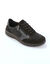 Baskets lacées et zippées en cuir avec empiècements extensibles  (noir) Baskets lacées et zippées en cuir avec empiècements extensibles  (noir)