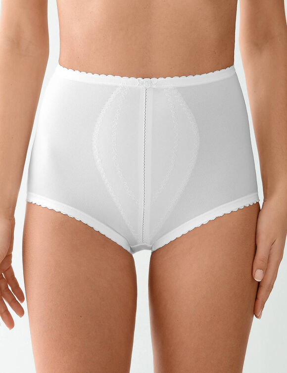 Gaine-culotte Incroyable - maintien intense (blanc)