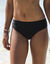 Bas de maillot de bain forme midi uni Solaro (noir)