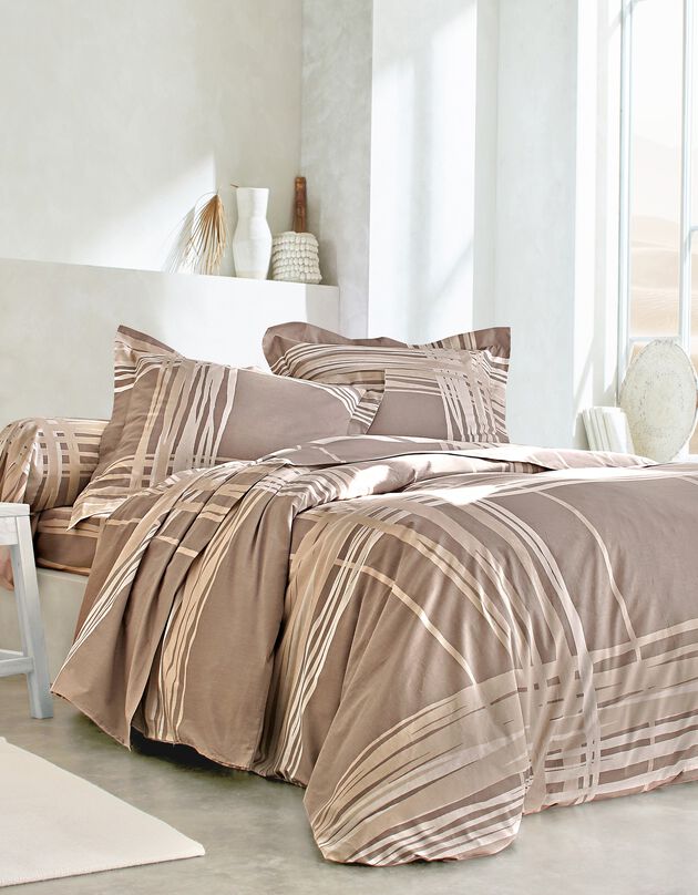 Linge de lit Augustin coton (beige)