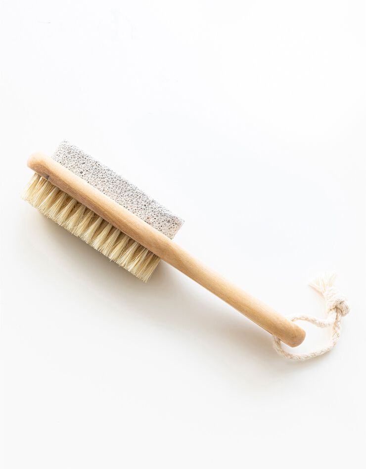 Brosse pieds 2 en 1 (bois) Brosse pieds 2 en 1 (bois)