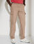 Pantalon battle en toile coton (sable)