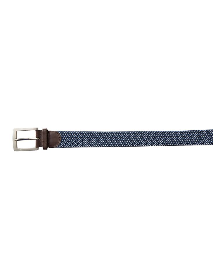 Ceinture tressée extensible finitions cuir (cuivre) Ceinture tressée extensible finitions cuir (cuivre)