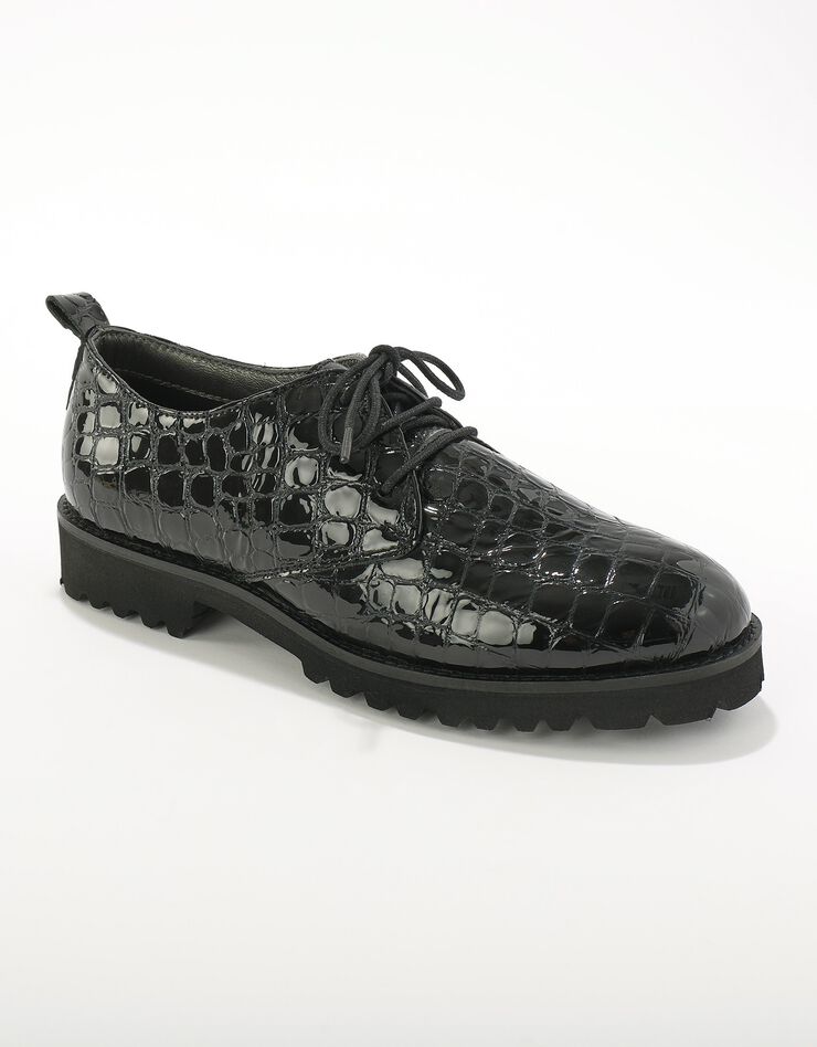 Derbies vernies à lacets en cuir (noir) Derbies vernies à lacets en cuir (noir)