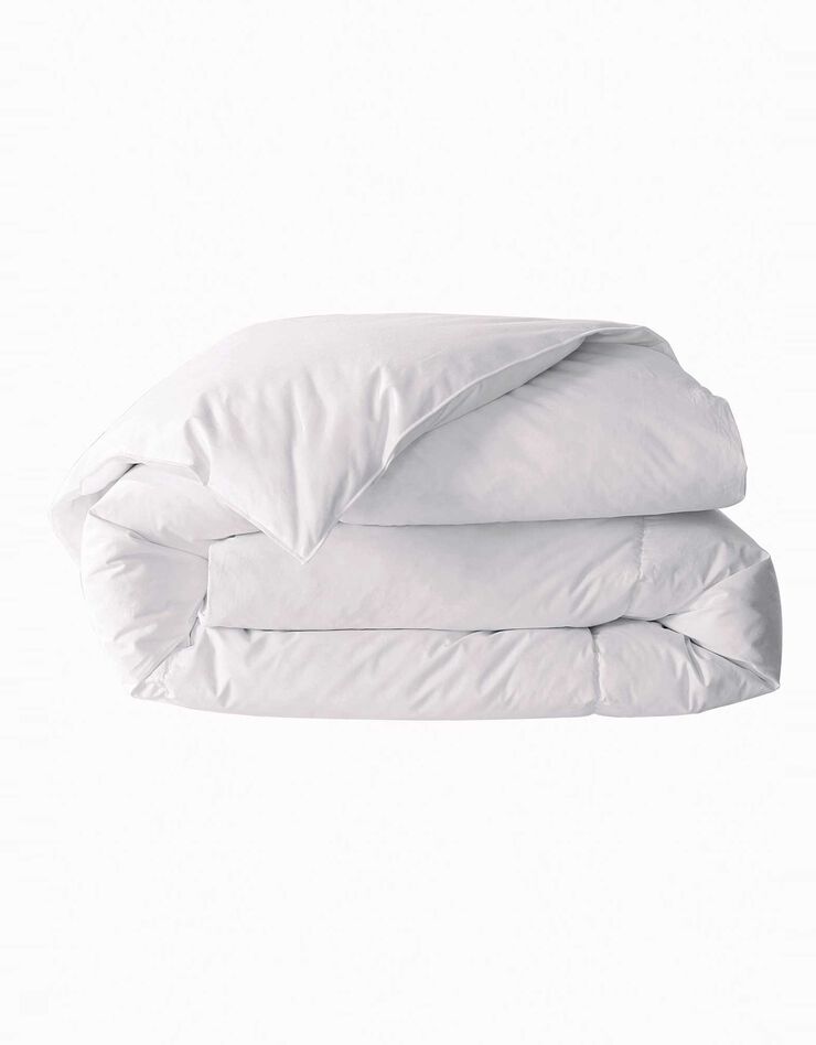Couette naturelle duvet premier prix 450g/m2 (blanc)