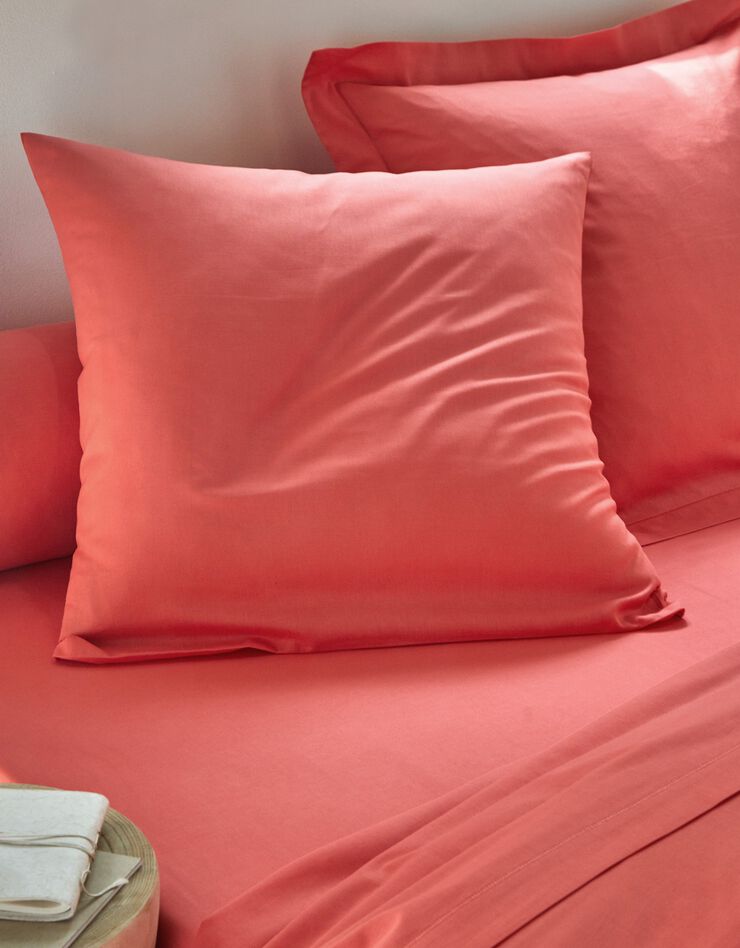 Linge de lit uni polyester-coton Colombine (grenadine)