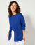 Gilet porter ouvert (bleu dur)