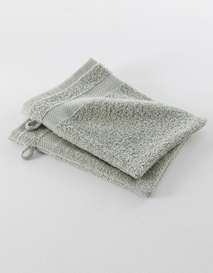 Éponge coton - 350g/m² (vert tilleul)