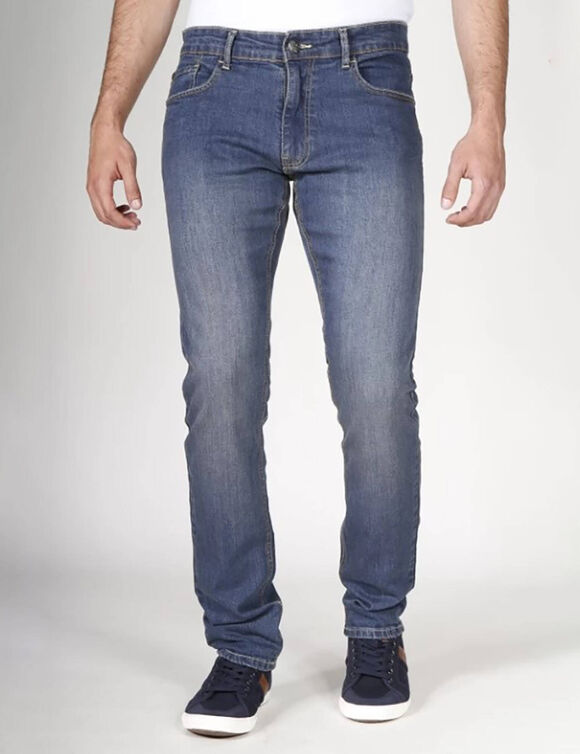 Jean stretch RL80 fibreflex® coupe droite ajustée (stone)