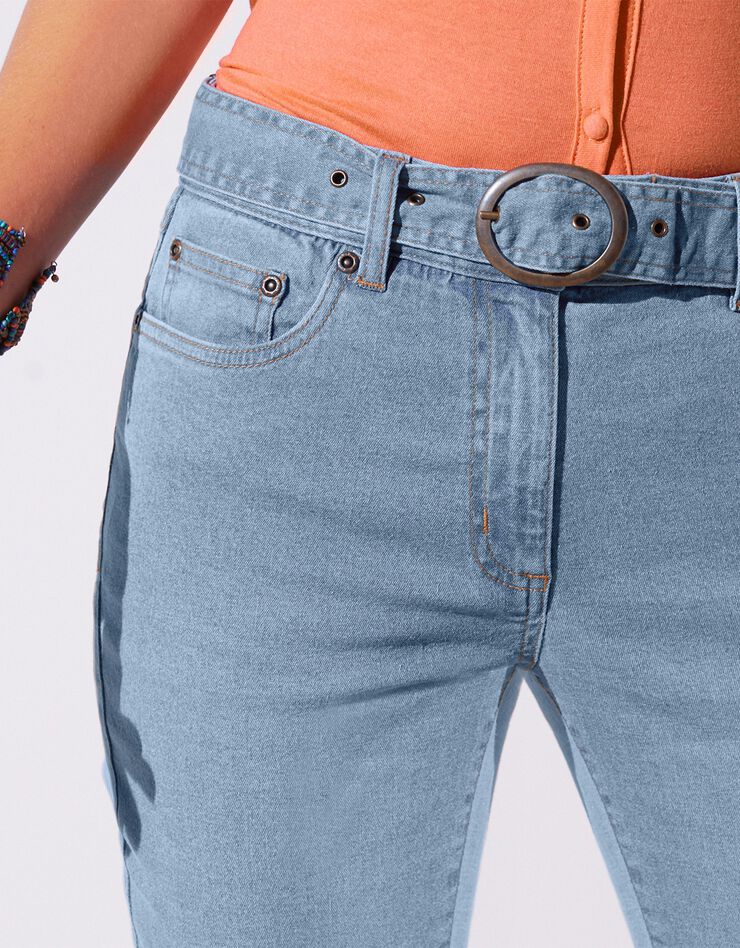 Jean droit stretch spécial petites (bleached) Jean droit stretch spécial petites (bleached)