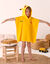 Poncho de bain enfant Pikachu à capuche personnalisable  (jaune)