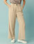 Pantalon large fluide Spécial Petites (sable)