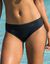 Culotte de bain forme midi maille gaufrée Ampoza (noir)