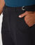 Pantalon taille réglable sans pince - polyester  (gris anthracite)