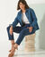 Veste boutonnée, jean (stone)