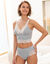 Brassi&egrave;re coton stretch et dentelle - sans armatures (gris chin&eacute;)