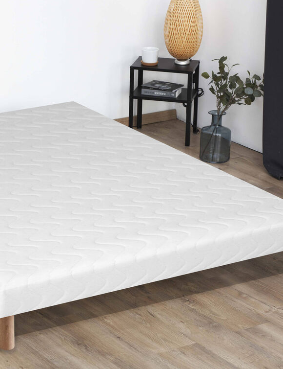Sommier tapissier Gamme H&ocirc;tel (blanc)