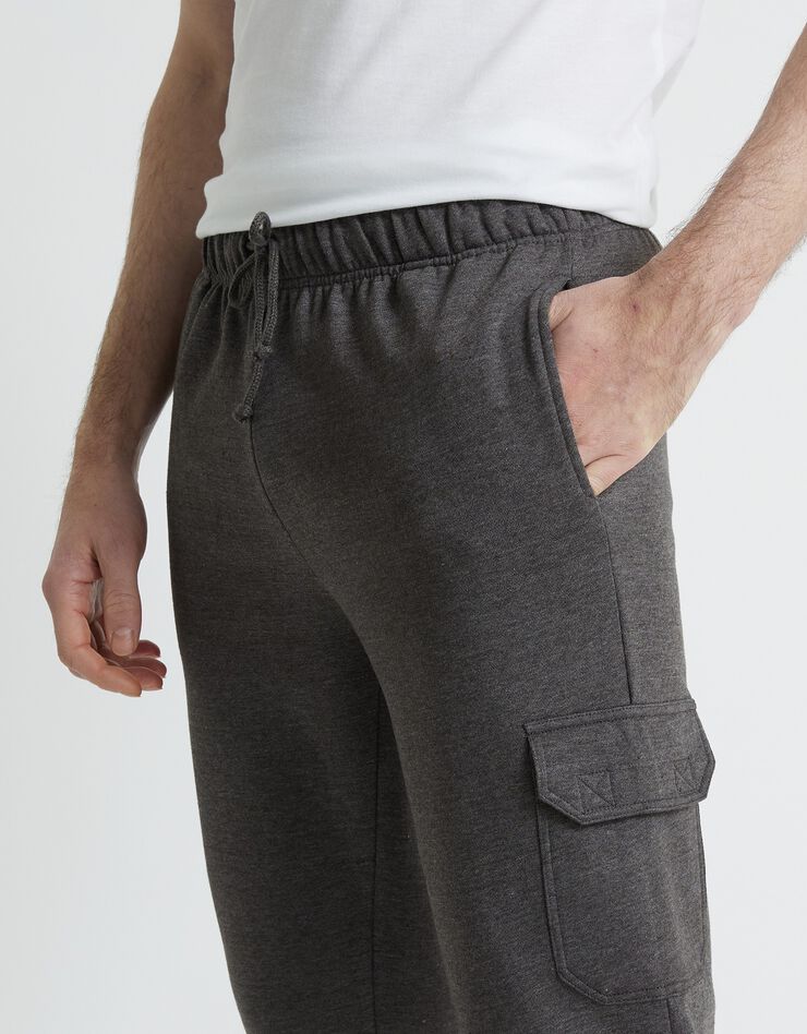 Pantalon molleton cargo (anthracite) Pantalon molleton cargo (anthracite)