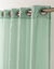 Panneau voile uni finition &oelig;illets (vert)