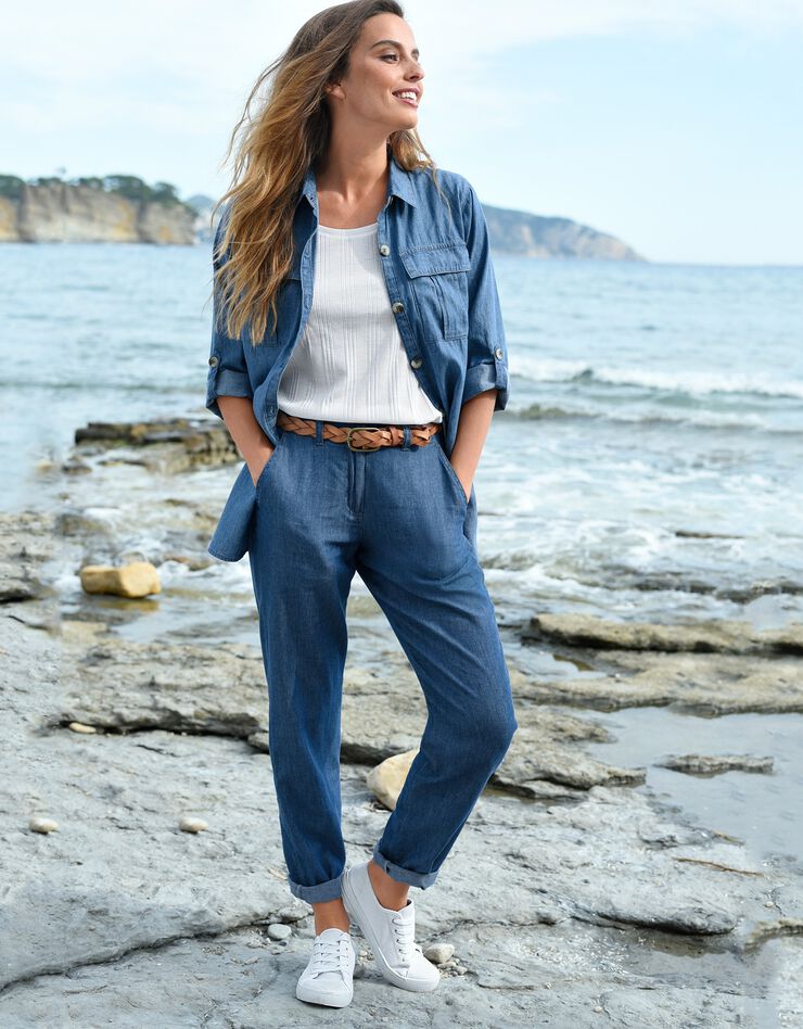 Pantalon jean léger (stone) Pantalon jean léger (stone)