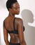 Haut de maillot de bain forme minimiseur uni Solaro - avec armatures flexibles (noir)