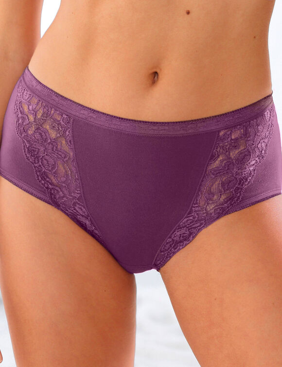 Culotte maxi dentelle - lot de 3 (fruité)