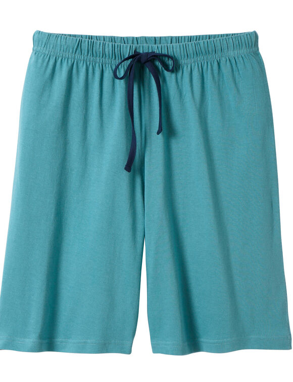 Short de pyjama coton  (céladon)