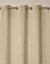 Rideau velours côtelé (beige)