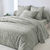 Linge de lit Jade - coton 57 fils/cm&sup2; (kaki clair)