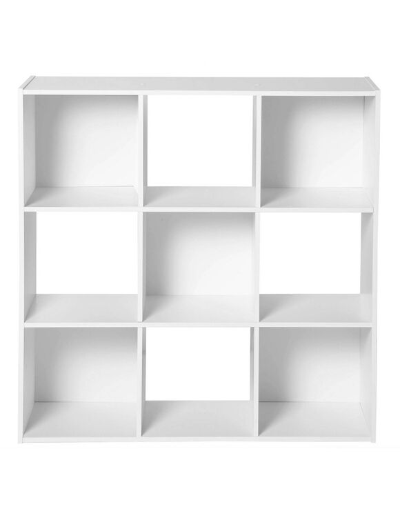 Meuble de rangement 9 cases ORIGAME (blanc)