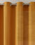 Rideau bachette uni tamisant oeillets (miel)
