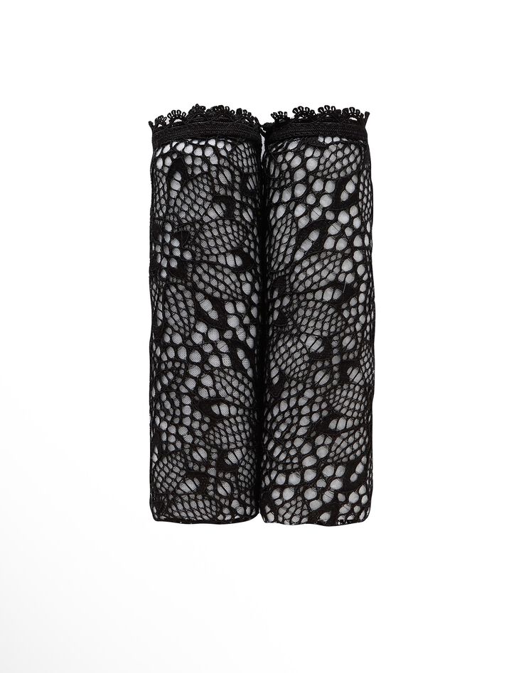 Culotte forme midi microfibre et dentelle stretch - lot de 2 (noir) Culotte forme midi microfibre et dentelle stretch - lot de 2 (noir)