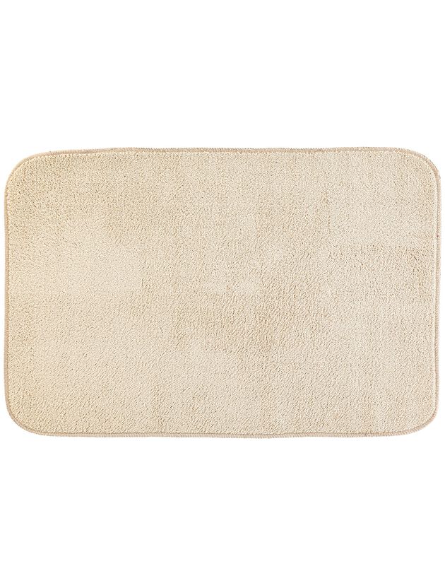 Tapis de cuisine microfibre absorbante unie (taupe)
