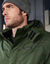 Parka imperméable doublée polaire à capuche (kaki)