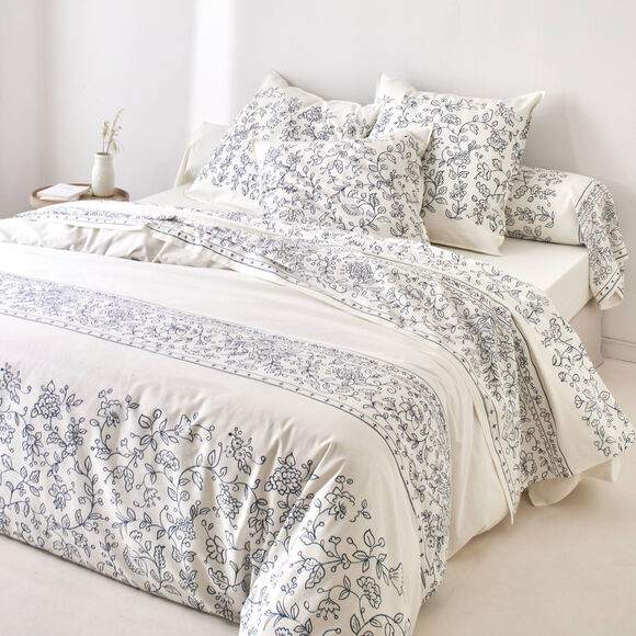 Linge de lit Jade - coton 57 fils/cm&sup2; (&eacute;cru)