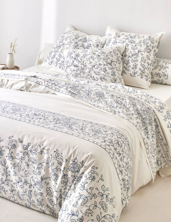 Linge de lit Jade - coton 57 fils/cm&sup2; (&eacute;cru)