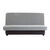 Housse clic-clac bi-extensible gaufrée (gris)