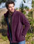 Blouson polaire spécial grand froid (prune / marine)