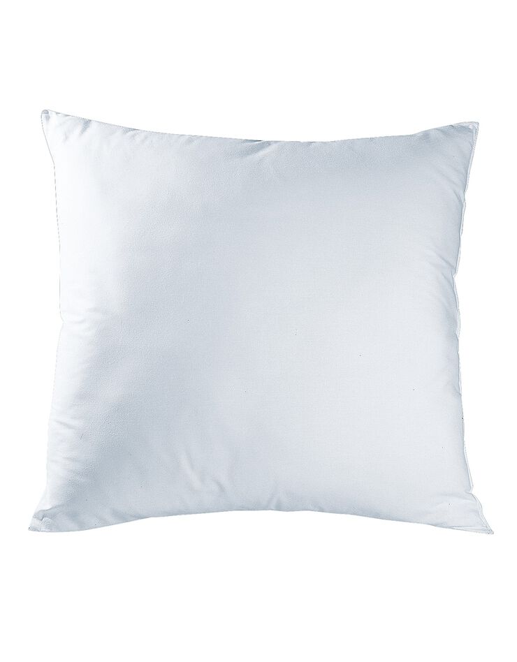 Coussin carré rectangulaire à recouvrir (blanc)