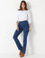 Jean bootcut ultra confort, petite stature (stone)