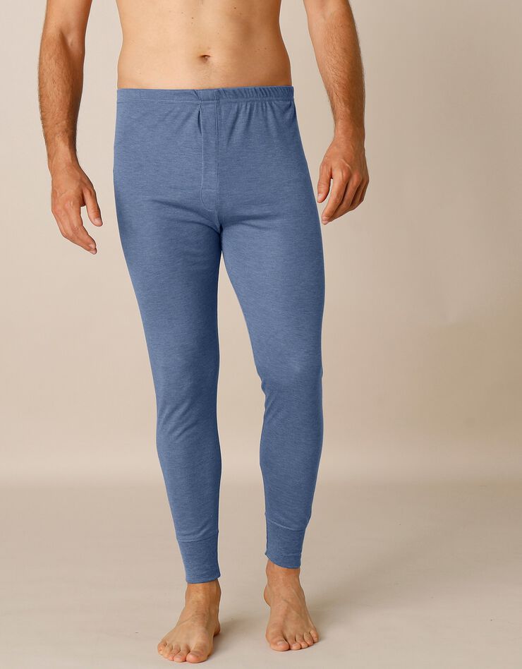 Caleçon long Thermoperle® polyester - lot de 2 (jeans) Caleçon long Thermoperle® polyester - lot de 2 (jeans)