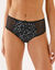 Culotte maxi coton dentelle imprimée bouquet Coria - lot de 2 (noir)