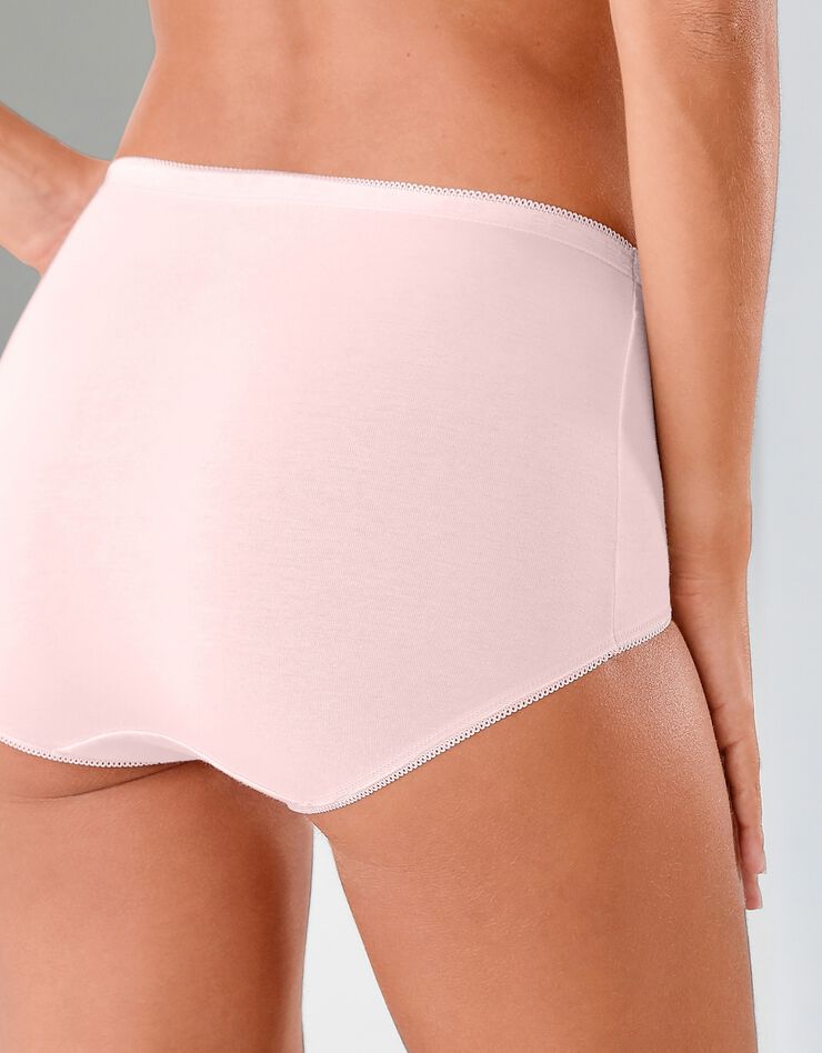 Culotte super maxi basique - lot de 3 (kaki + rose + terracotta) Culotte super maxi basique - lot de 3 (kaki + rose + terracotta)