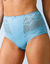 Culotte microfibre forme maxi taille haute "Osilio" - lot de 2 (bleu)