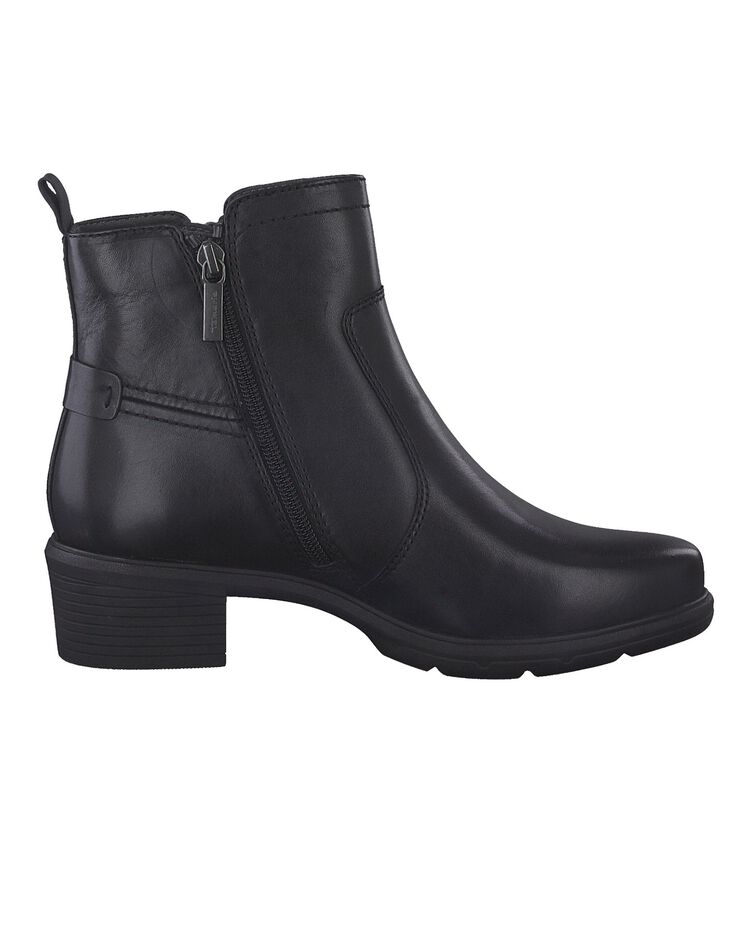 Boots cuir - largeur confort (noir) Boots cuir - largeur confort (noir)