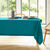 Nappe infroissable (bleu canard)