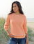 Pull col rond maille anglaise (pêche)