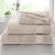 Collection serviettes de bain unies - coton modal 500 g/m&sup2; (taupe)