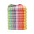 Essuie-mains éponge pois rayures - lots (multicolore)