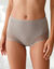 Culotte microfibre taille haute – lot de 2 (taupe)